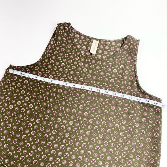 Allison Joy Evereve pattern tank blouse M - Picture 7 of 8